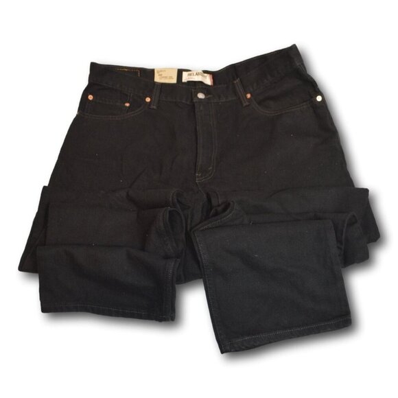 Levi's 550 Jeans Black Relaxed Fit Big & Tall Men's 40x38 NWT - Picture 1 of 3